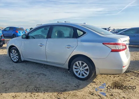 2015 Nissan Sentra S z USA, uszkodzony, nr VIN 3N1AB7AP2FY256290